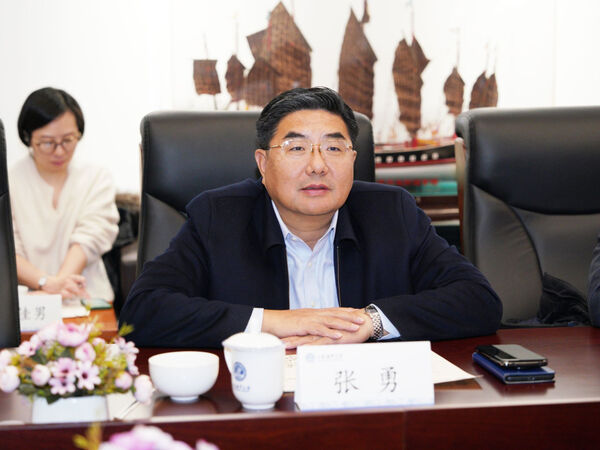 ▲▼中聯辦副主任張勇。（圖／翻攝大連海事大學）