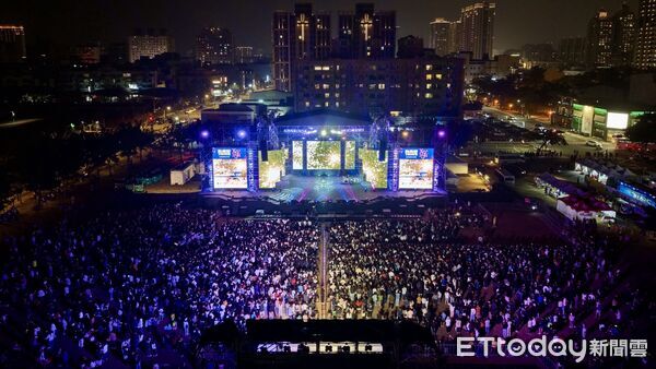 ▲「2026台南好Young」耶誕跨年系列活動登場，透過音樂與節慶展現台南多元、友善的城市形象。（記者林東良翻攝，下同）