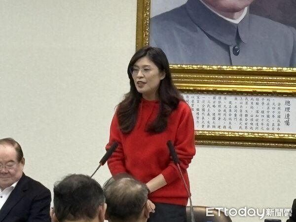 ▲▼國民黨主席鄭麗文中常會致詞。（圖／記者鄭佩玟攝）