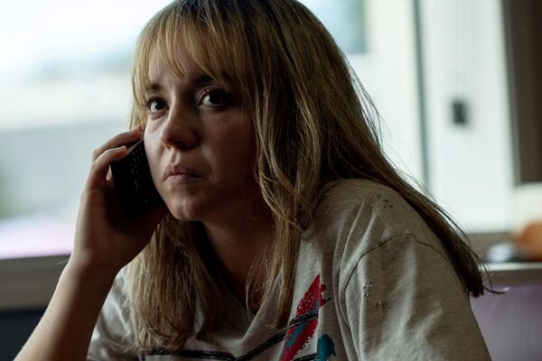 ▲好萊塢「美乳女神」席德妮史威尼（Sydney Sweeney）在《絕地反擊》增重13.6公斤。（圖／車庫娛樂提供）