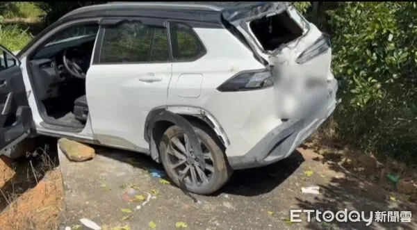 ▲花蓮玉里山區女屍案，50歲男友被依現行犯逮捕。（圖／記者王兆麟翻攝，下同）