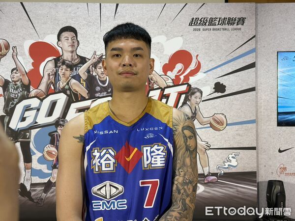 ▲陳俊男恢復自由球員身分後轉戰SBL強權裕隆隊。（圖／記者蔡厚瑄攝）