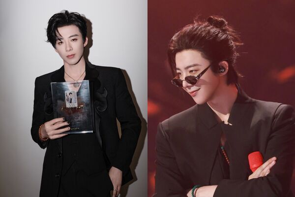 ▲▼劉宇寧跨年唱一半改詞「放錯歌了吧」臨場反應掀歡呼。（圖／翻攝自微博／摩登兄弟劉宇寧）