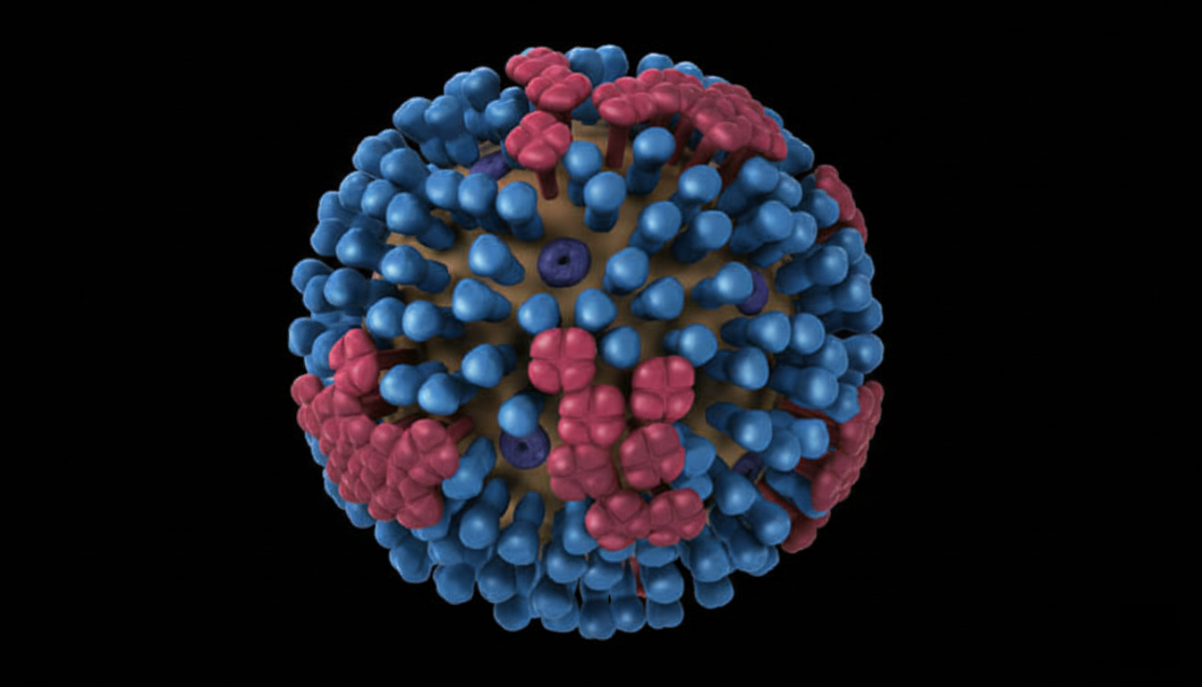 ▲▼流感病毒。（圖／美國CDC）
