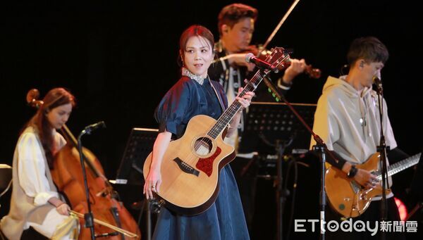 ▲▼2026臺北最HIGH新年城跨年晚會，蔡健雅。（圖／記者周宸亘攝）