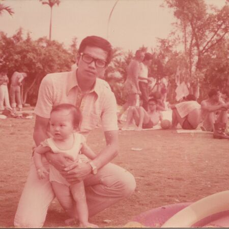 ▲▼簡沛恩痛別父親！以為被拋棄&hellip;遺物驚見「皮夾藏照」。（圖／翻攝自Instagram／peien_chien）