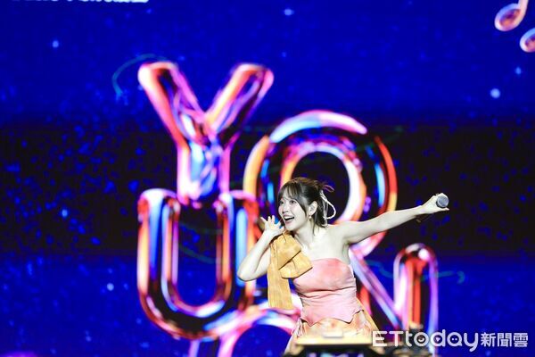 ▲「2026台南好YOUNG」跨年晚會吸引30萬人次湧入永華市政中心西側廣場，創下歷年新高。（記者林東良翻攝，下同）