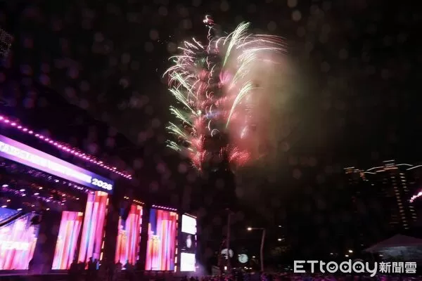 ▲2026台北101跨年煙火（圖／記者周宸亘攝）