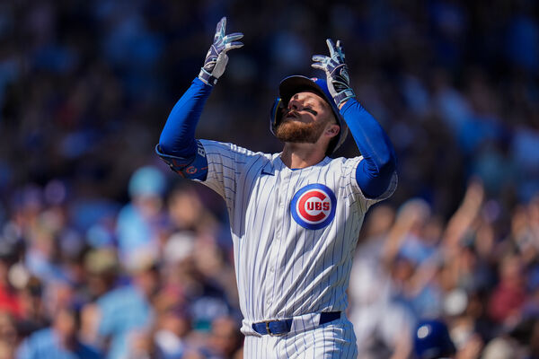 ▲芝加哥小熊一壘手布希（Michael Busch）。（圖／達志影像／美聯社）