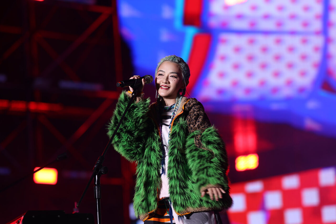 ▲▼  范曉萱台東跨年。（圖／台東縣政府提供）