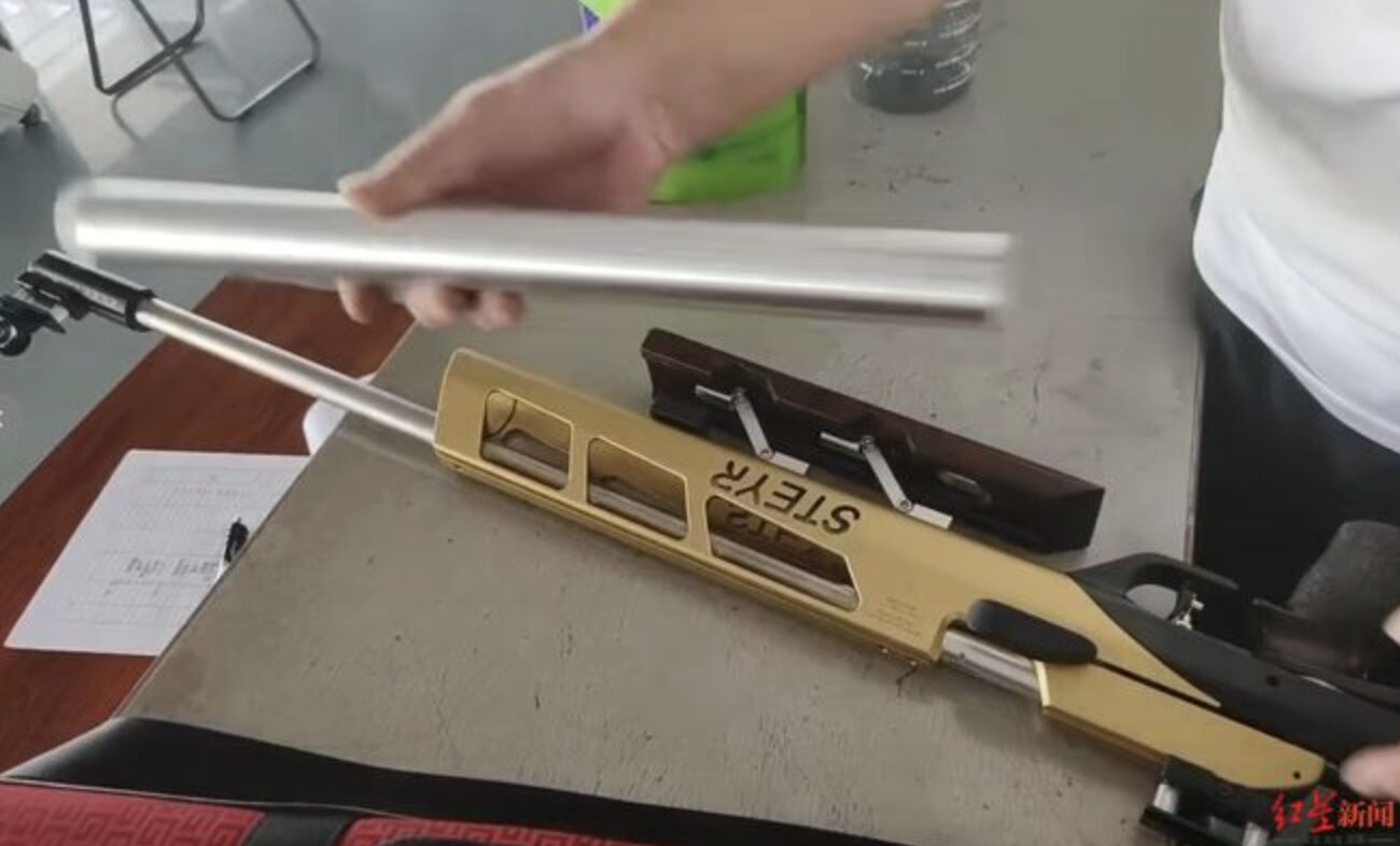 ▲大陸射擊隊國家級教練田紅涉嫌走私競技槍枝零組件遭判刑10年。（圖／翻攝紅星新聞）