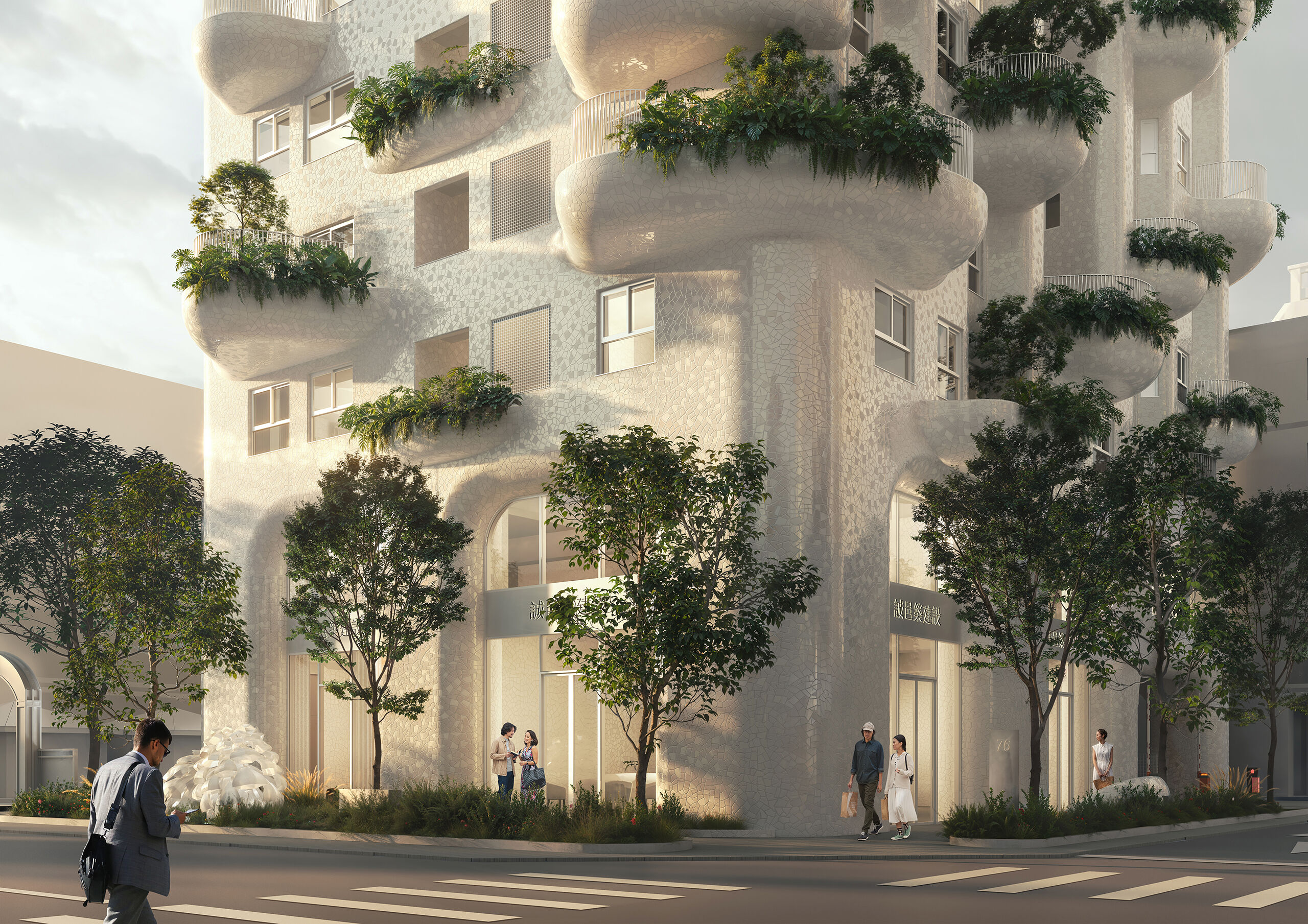 ▲台中「嶼76 The Island」。（圖／翻攝MVRDV建築事務所官網）