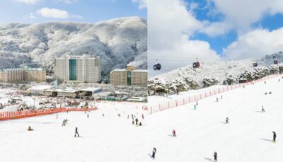 首爾近郊3座熱門親子滑雪場
