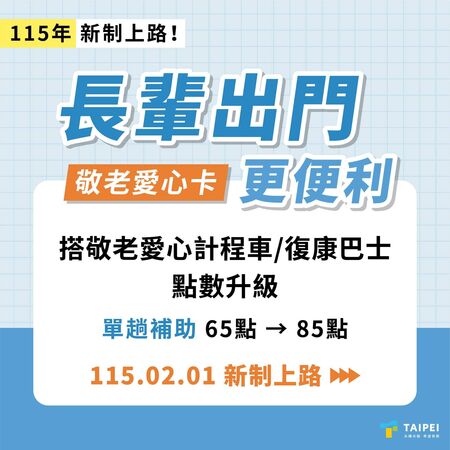 ▲台北市六項元旦新制出爐。（圖／蔣萬安臉書）