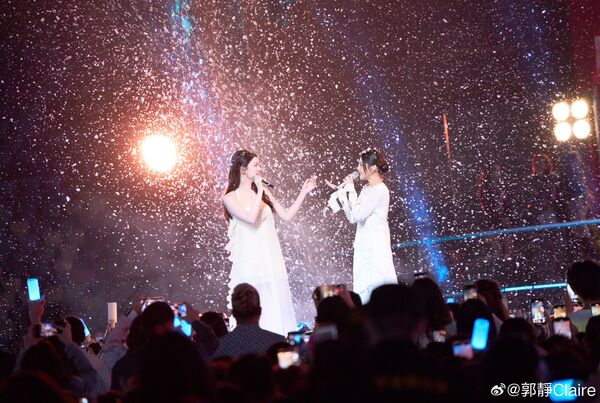 ▲▼湖南衛視跨年收視率壓倒性第1。（圖／翻攝自微博）