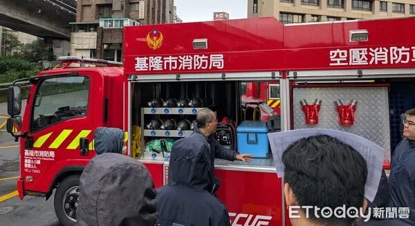 ▲基隆消防強化火場指揮與支援機制。（圖／記者郭世賢翻攝）