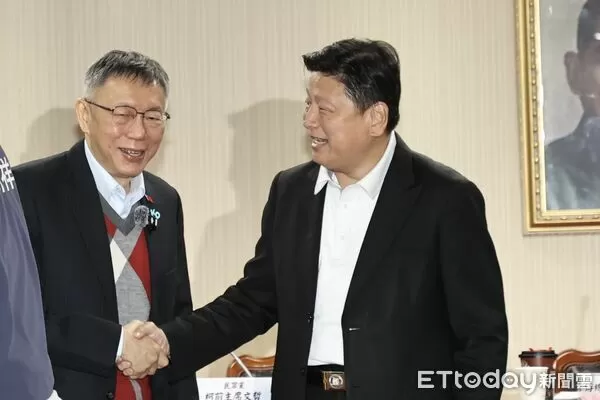 ▲▼ 柯文哲拜會國民黨團 。（圖／記者徐文彬攝）