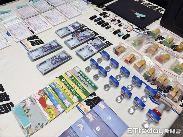 ▲▼詐團收買22家缺錢公司帳戶，短短8個月洗錢25億，23人被逮。（圖／刑事局提供，下同）