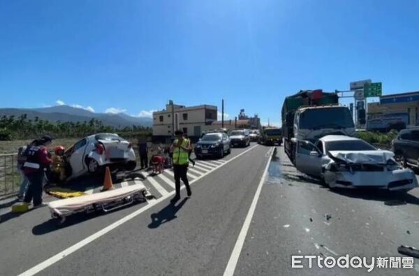 ▲屏東警方5日起全面取締大型貨車違規。（圖／記者陳崑福翻攝）