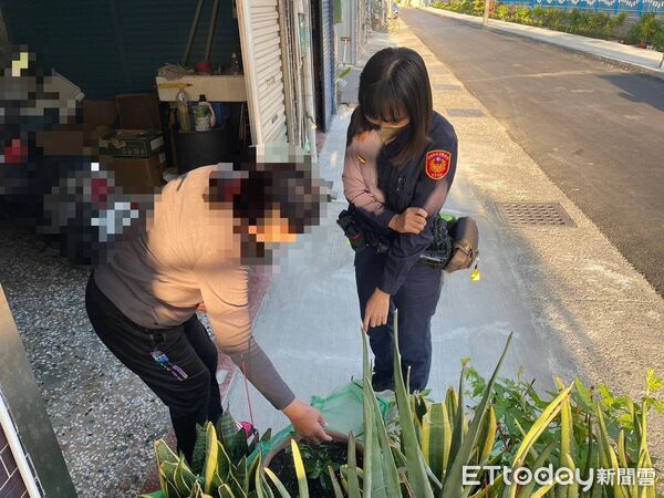 ▲▼家門口有屍塊！高雄阿姨驚「碎屍魔再現」嚇壞報案　兇手曝光超可愛。（圖／記者許宥孺翻攝）