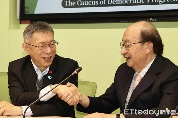 ▲▼ 柯文哲拜會民進黨團         。（圖／記者徐文彬攝）