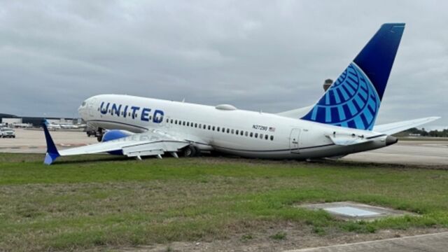 客機失控衝出跑道! 美聯航機長「當場崩潰」瘋狂道歉