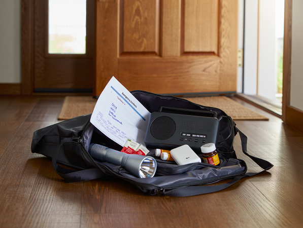 ▲家事達人揭居家五大高齡居家防災措施。（Reve AI協作圖／記者胡至欣製作，經編輯審核）