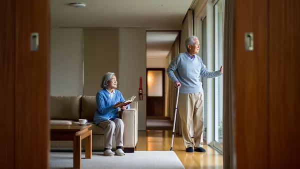 ▲家事達人揭居家五大高齡居家防災措施。（Reve AI協作圖／記者胡至欣製作，經編輯審核）