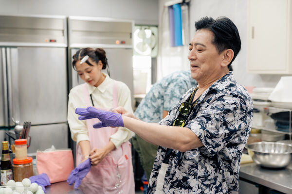 ▲大廚出身的高捷。（圖／好看娛樂）