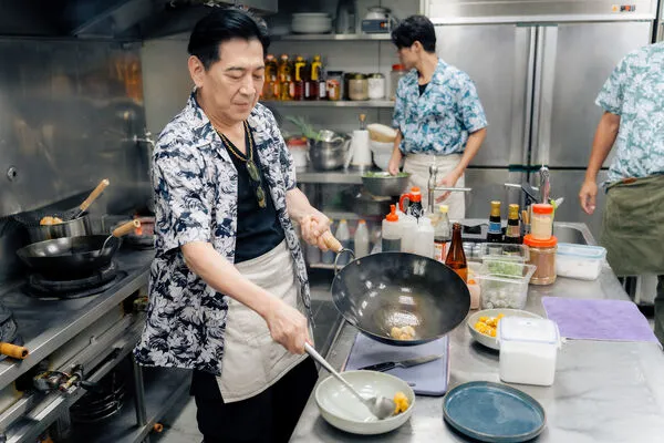 ▲大廚出身的高捷。（圖／好看娛樂）