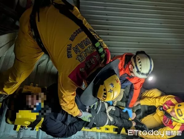 ▲▼台南男子墜樓。（圖／記者林東良翻攝）