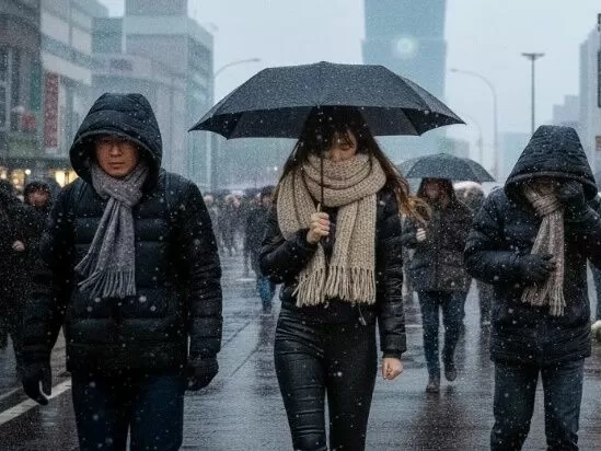 ▲▼寒流,冷氣團,低溫。（AI協作圖／記者董美琪製作，經編輯審核）