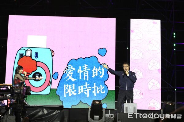 ▲「2026台南好young」跨年晚會吸引大批民眾到場及線上收看，電視與網路合計觀看人次突破373萬。（記者林東良翻攝，下同）