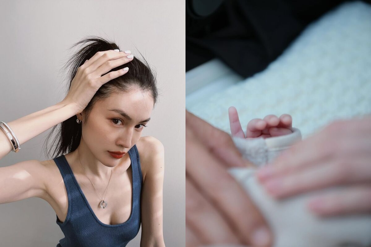 何穗罕曬一家三口私照　「陳偉霆裸身背兒」她感性告白：最美禮物