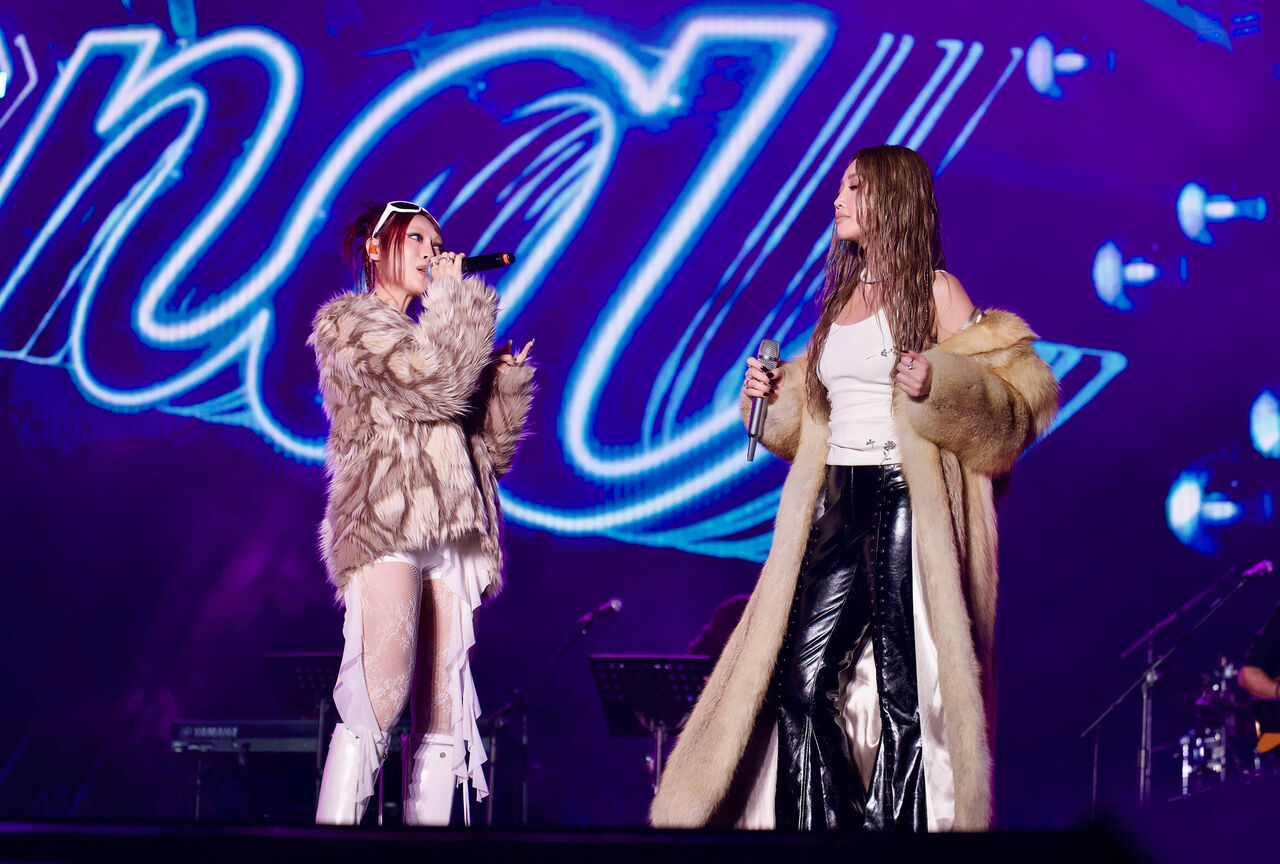 ▲▼A-Lin與子弟兵琟娜VERNA。（圖／谷優娛樂提供）