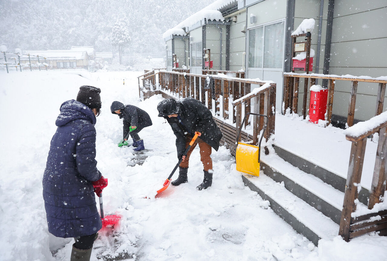 日本「新春寒流」發威 北陸恐現警報級大雪