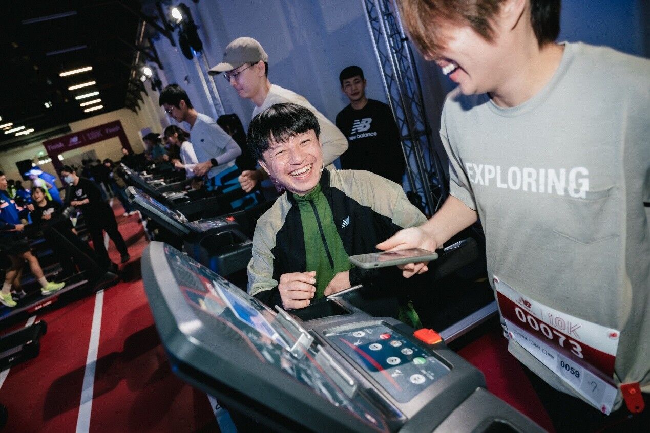 ▲▼NB 10K,城市路跑,New Balance,NB 1.0K,阿嬤,NB 1080v15,1 公里,跑步,温貞菱,美麗本人,舒適圈（圖／品牌提供）