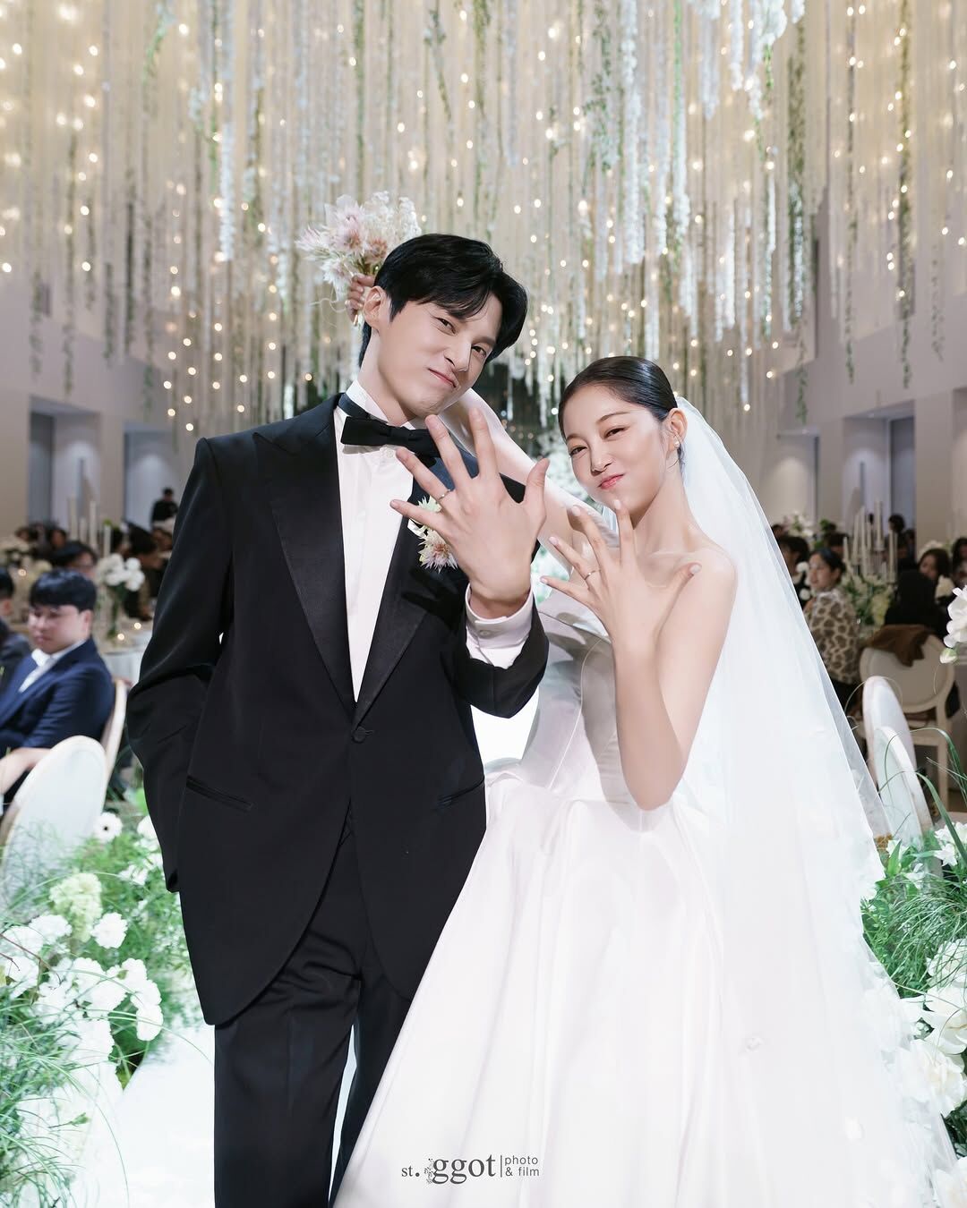 ▲尹善宇和金佳恩交往10年直到宣布喜訊才被外界知道。（圖／翻攝自Instagram／st.ggot）