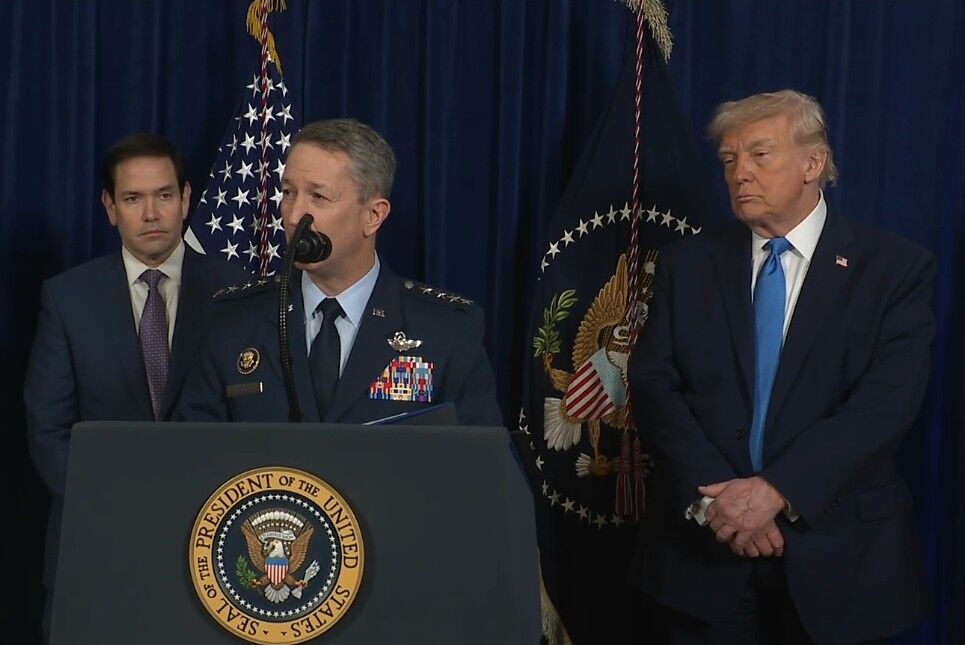 ▲▼川普記者會上表示，美國原本準備對委內瑞拉發動第二波軍事行動，但現在可能用不到。（圖／翻攝自Facebook／The White House）