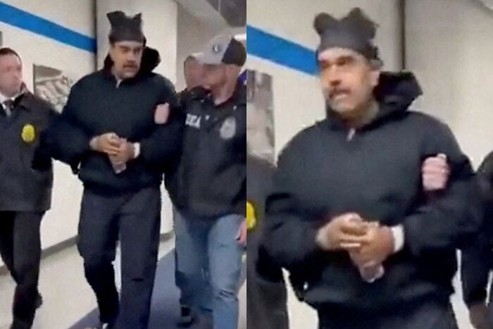 ▲▼委內瑞拉總統馬杜洛（Nicol&aacute;s Maduro）被抓捕至美國。（圖／路透）