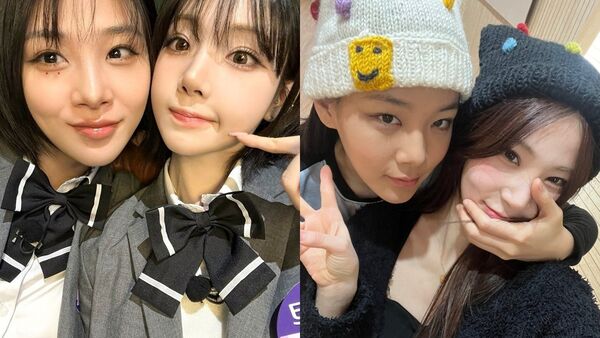 ▲▼BIBI & 金拏炅。（圖／翻攝自Instagram）