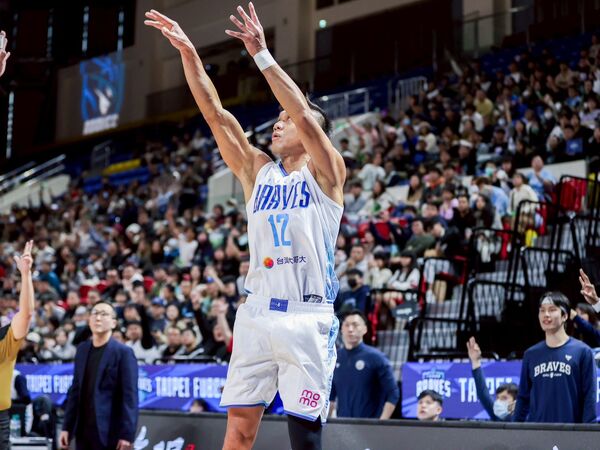 ▲「野獸」林志傑復出，首節三分球連發破網。（圖／勇士提供）