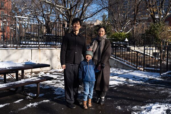 ▲《最親愛的陌生人》男主角西島秀俊(左起)、導演真利子哲也、女主角桂綸鎂日前接受台灣媒體訪問。（圖／甲上提供）