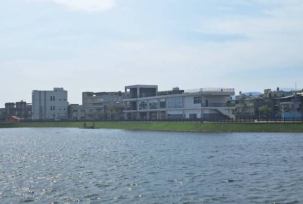 ▲桃園大湳滯洪池管理中心活化使用