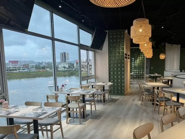 ▲桃園大湳滯洪池管理中心活化使用