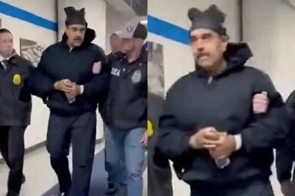 ▲▼委內瑞拉總統馬杜洛（Nicolás Maduro）被抓捕至美國。（圖／路透）