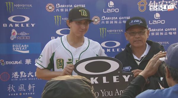 ▲國體雷皓博完投勝獲選單場MVP。（圖／翻攝自YouTube／SSUtv Sports）