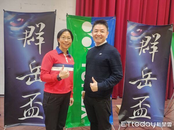 ▲2026 YONEX群岳盃全國羽球錦標賽元旦場在國立中興大學體育館開幕，選手齊聚迎接新年首戰。（圖／記者游瓊華攝）