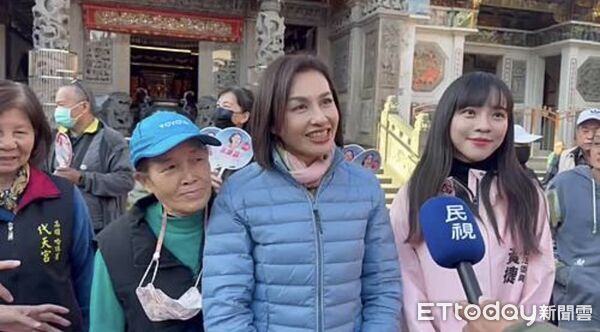 ▲▼初選倒數！邱議瑩合體黃捷車掃吸睛　賴瑞隆造勢找9立委站台   。（圖／記者賴文萱翻攝）