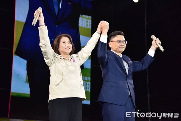 ▲▼初選倒數！邱議瑩合體黃捷車掃吸睛　賴瑞隆造勢找9立委站台   。（圖／記者賴文萱翻攝）